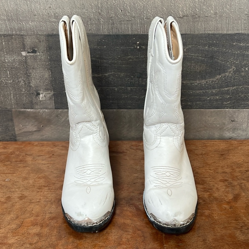 Cute White Durango Kids Cowboy Boots